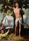 Cornelis Cornelisz The Miracle of Saint Sebastian painting